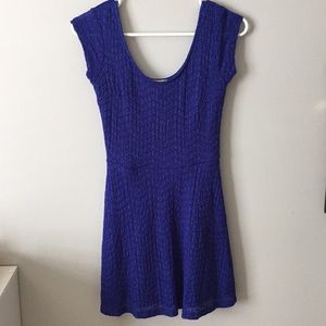 Blue dress